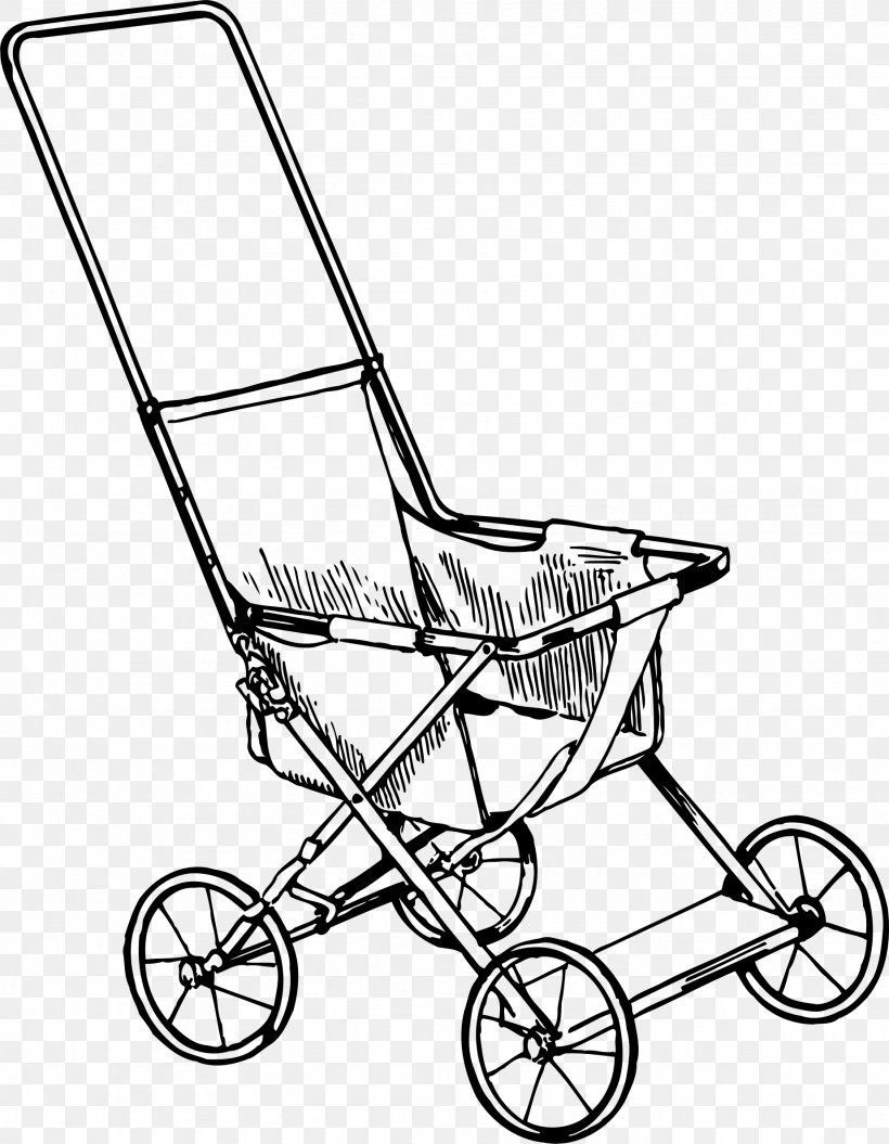 Baby Transport Drawing Clip Art, PNG, 1846x2376px, Baby Transport, Area, Baby Carriage, Bassinet, Black And White Download Free