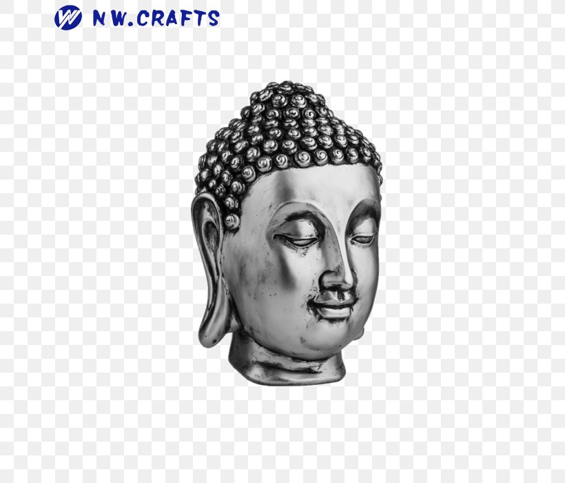 Gautama Buddha Sculpture Figurine Buddhahood Decorative Arts, PNG, 700x700px, Gautama Buddha, Artichoke, Black And White, Bohochic, Buddhahood Download Free