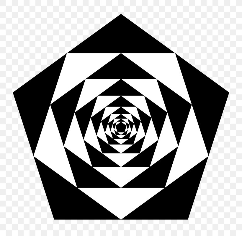 Pentagon Free Content Clip Art, PNG, 800x800px, Pentagon, Black, Black And White, Concave Polygon, Convex Polygon Download Free