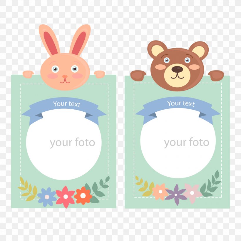 Cute Animals Photo Border Vector, PNG, 1500x1500px, Name Tag, Academic Term, Blog, Child, Classroom Download Free