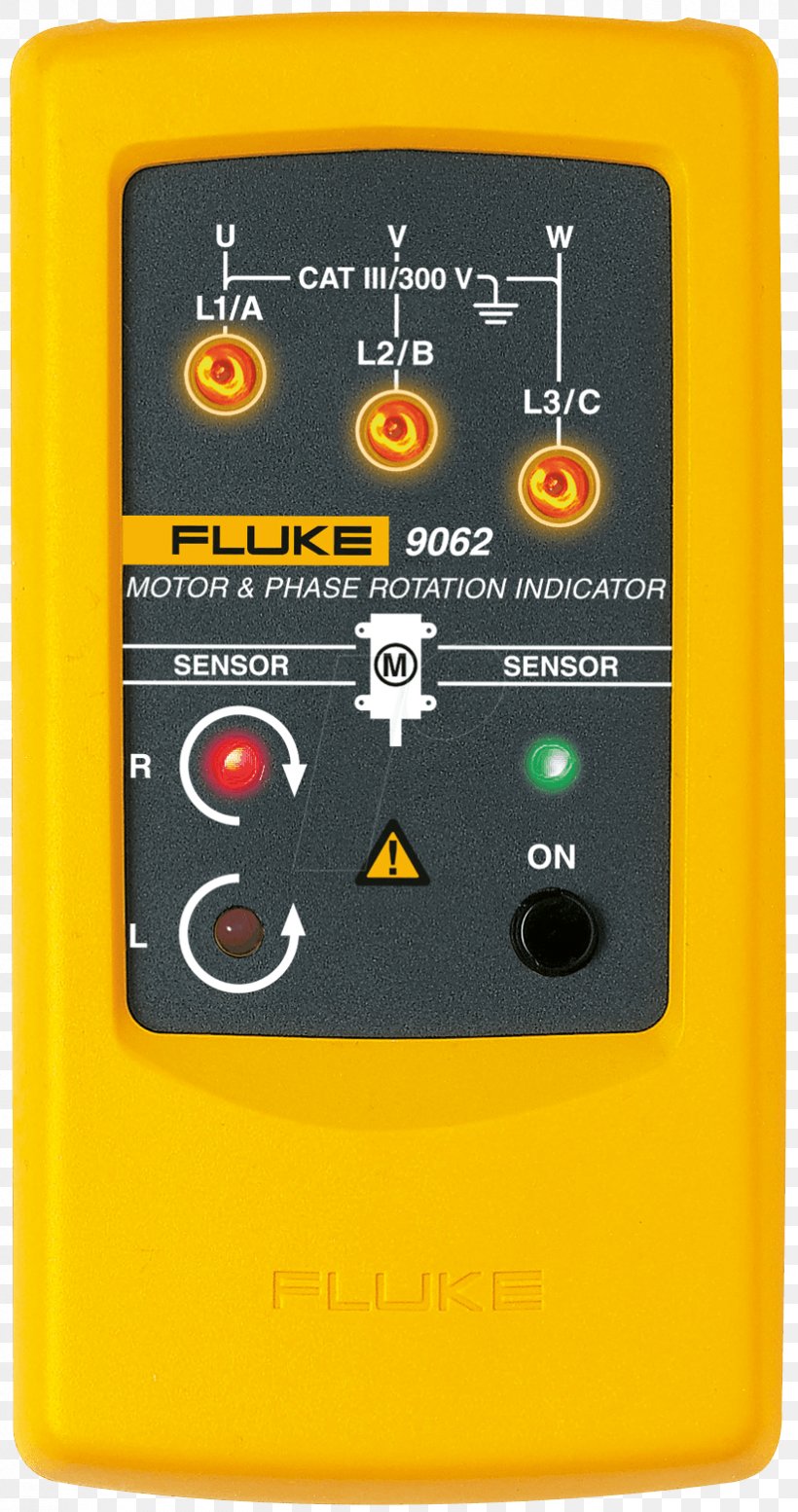 Multimeter Fluke Corporation Three-phase Electric Power Electronic Test Equipment Rotation, PNG, 823x1560px, Multimeter, Electric Motor, Electric Power System, Electrical Engineering, Electronic Test Equipment Download Free