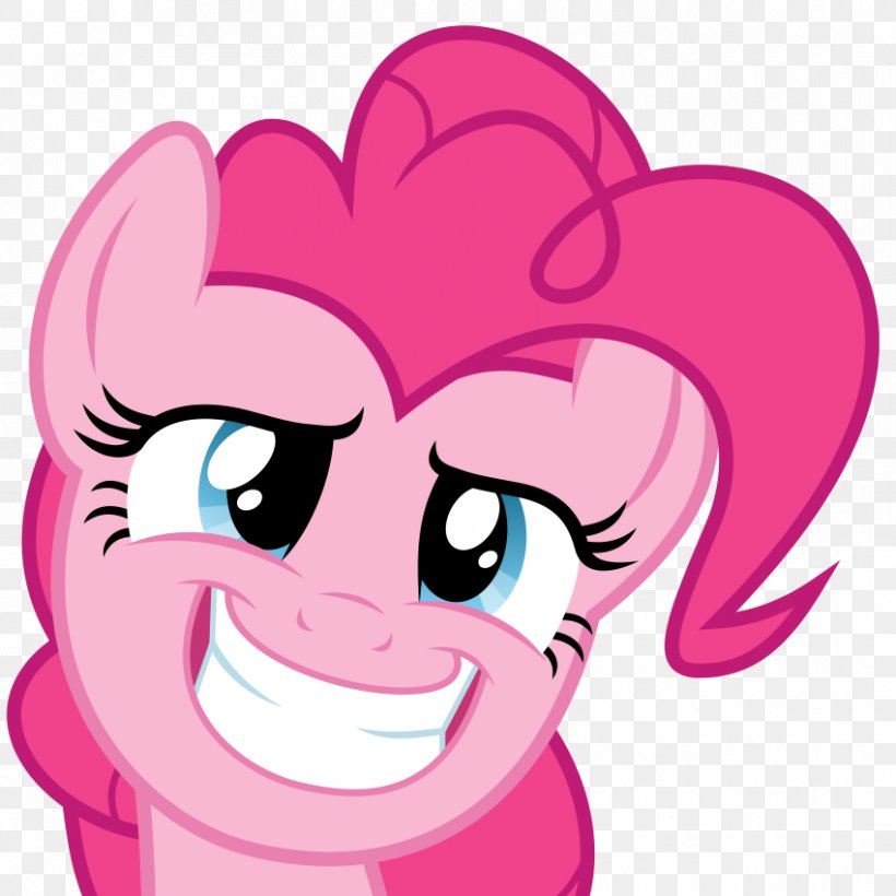 Pinkie Pie Smile Pony, PNG, 850x850px, Watercolor, Cartoon, Flower, Frame, Heart Download Free