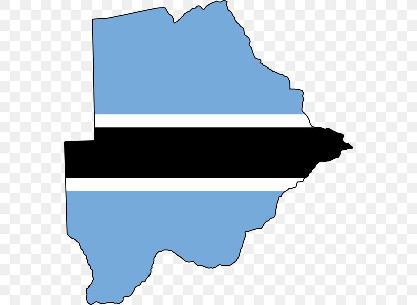 Flag Of Botswana National Flag Map, PNG, 568x600px, Botswana, Area, Fatshe Leno La Rona, File Negara Flag Map, Flag Download Free