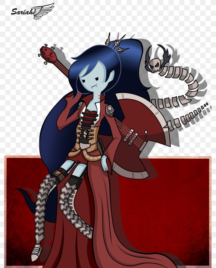 Marceline The Vampire Queen Steampunk Fashion Fiction Image, PNG, 787x1016px, Watercolor, Cartoon, Flower, Frame, Heart Download Free