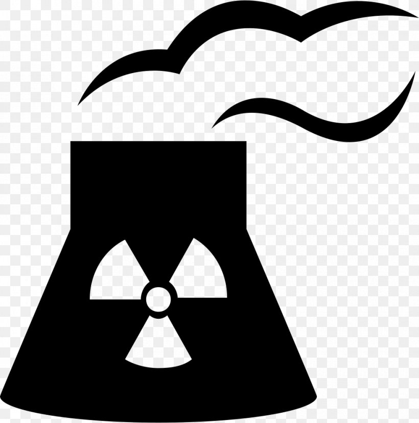 Nuclear Power Plant Symbol Power Station, PNG, 980x990px, Nuclear Power Plant, Artwork, Black, Black And White, Hydroelectricity Download Free