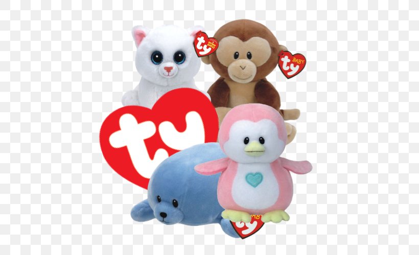 Plush Stuffed Animals & Cuddly Toys Ty Inc. Monkey, PNG, 500x500px, Plush, Baby Toys, Banana, Centimeter, Infant Download Free