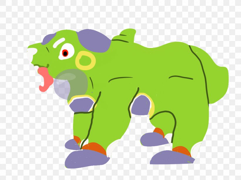 Tree Frog Green Clip Art, PNG, 960x720px, Tree Frog, Amphibian, Art, Cartoon, Character Download Free
