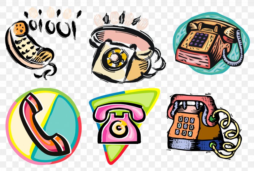 Clip Art Design Illustration Image, PNG, 2468x1660px, Telephone, Area, Artwork, Logo, Painting Download Free