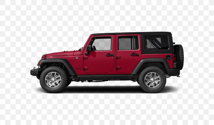 2016 Jeep Wrangler Unlimited Rubicon Car Chrysler Four-wheel Drive, PNG, 640x480px, 2016 Jeep Wrangler, 2016 Jeep Wrangler Suv, Jeep, Automotive Exterior, Automotive Tire Download Free
