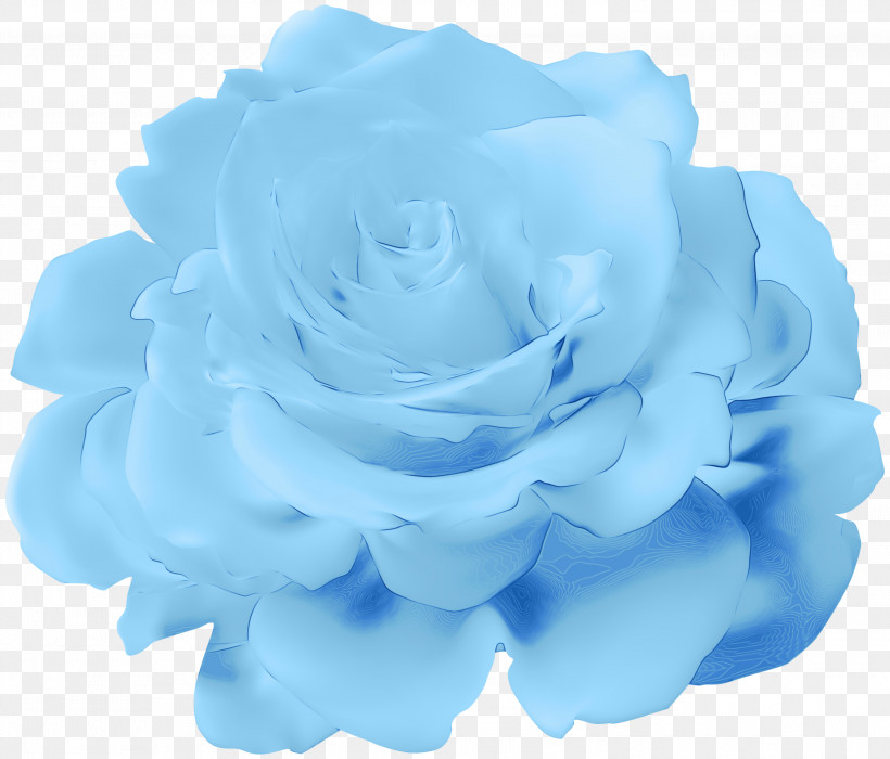 Blue Rose, PNG, 3000x2561px, Watercolor, Blue, Blue Rose, Cabbage Rose, Cut Flowers Download Free