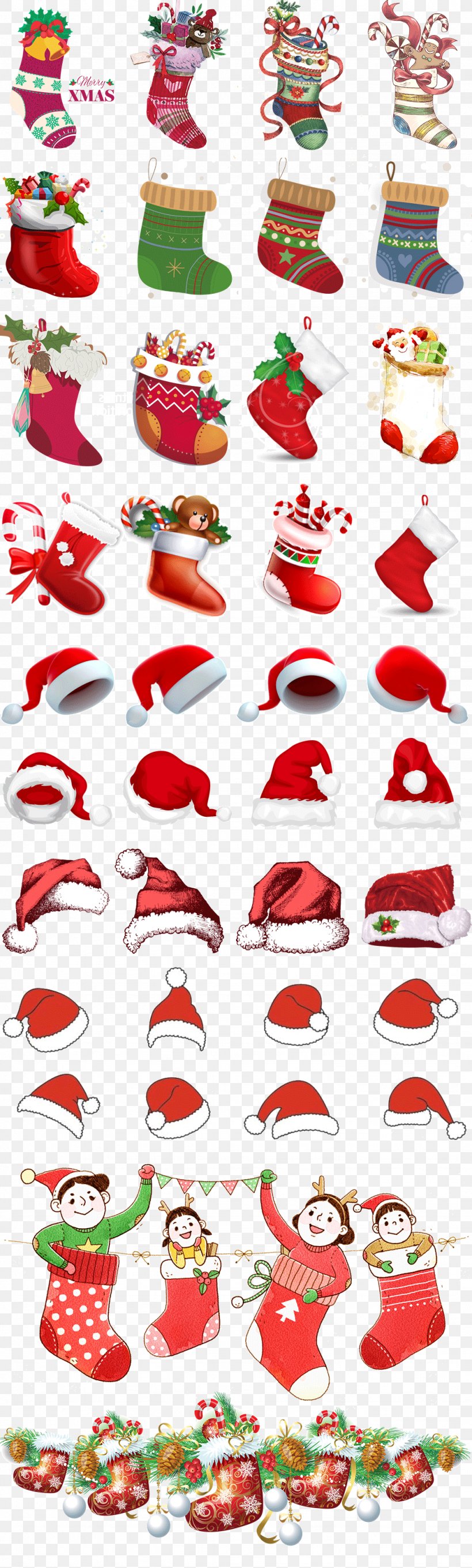 Christmas Tree Christmas Day Illustration Design Image, PNG, 1024x3400px, Christmas Tree, Boot, Cartoon, Christmas, Christmas Day Download Free
