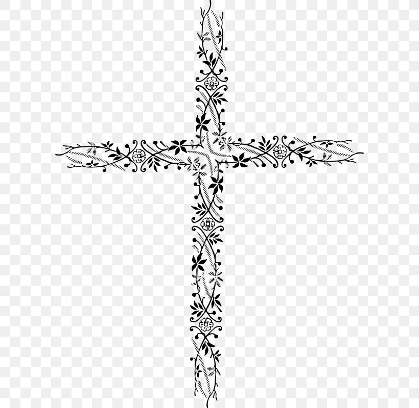 Clip Art, PNG, 604x800px, Ornament, Area, Black And White, Branch, Cross Download Free