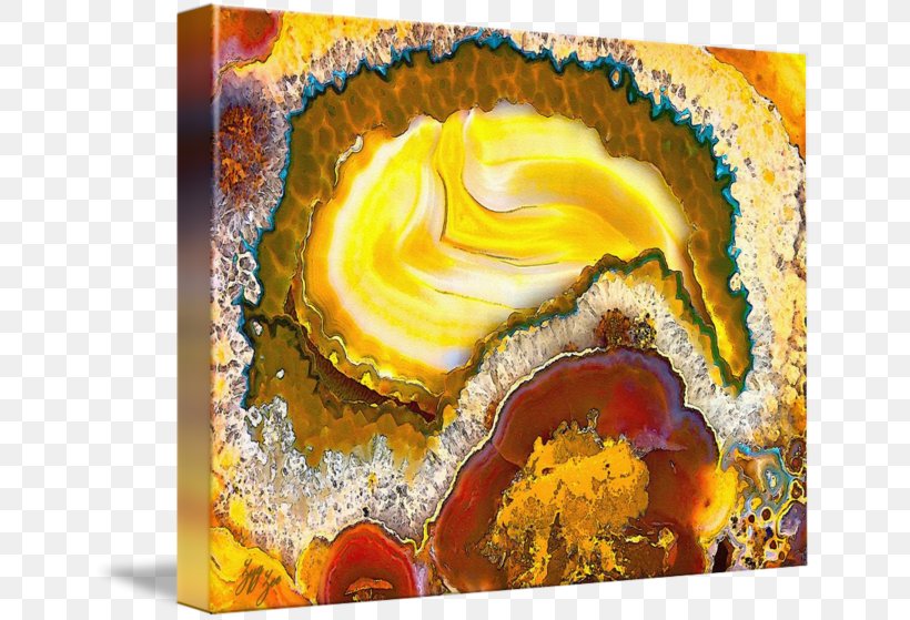 Gallery Wrap Canvas Mineral Art Agate, PNG, 650x559px, Gallery Wrap, Agate, Art, Canvas, Gemstone Download Free
