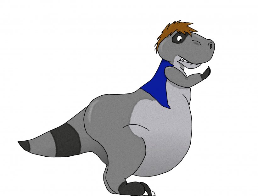 Tyrannosaurus Dinosaur Raccoon Hadrosaurid Drawing, PNG, 2699x2053px, Tyrannosaurus, Animal, Animation, Art, Carnivora Download Free