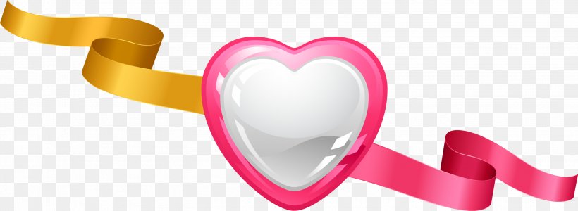 Heart Product Design Pink M, PNG, 3133x1147px, Watercolor, Cartoon, Flower, Frame, Heart Download Free