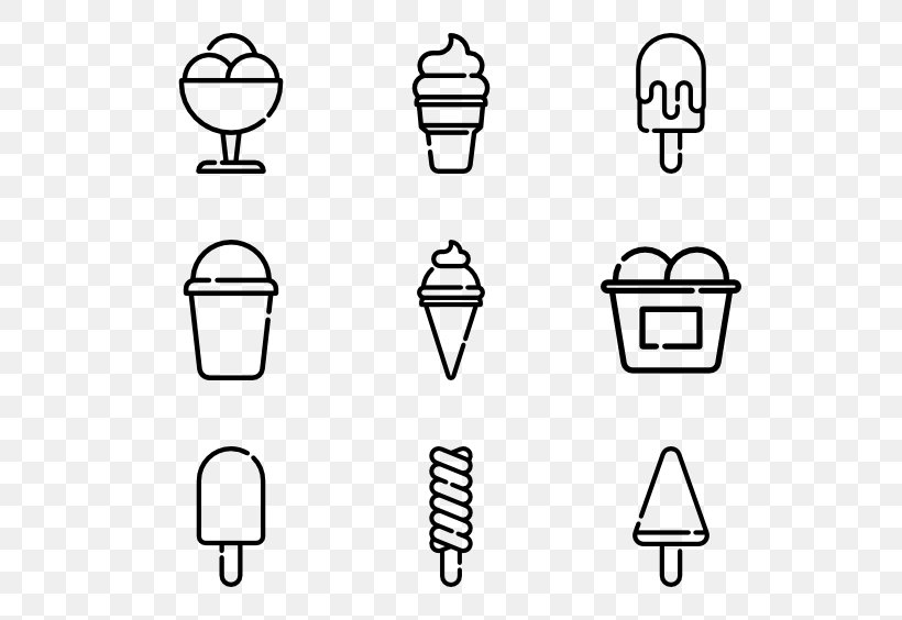 Ice Cream Kulfi, PNG, 600x564px, Ice Cream, Area, Black And White, Brand,  Cartoon Download Free