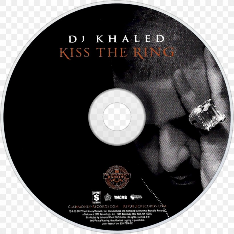 Kiss The Ring DVD Compact Disc STXE6FIN GR EUR Certificate Of Deposit, PNG, 1000x1000px, Kiss The Ring, Brand, Certificate Of Deposit, Compact Disc, Dj Khaled Download Free
