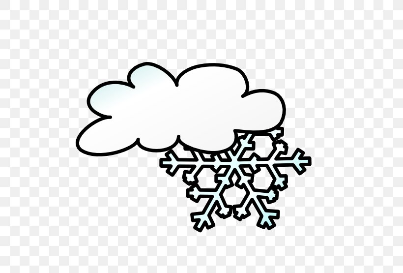 Snow Weather Winter Storm White Clip Art, PNG, 555x555px, Snow, Area, Black, Black And White, Cloud Download Free