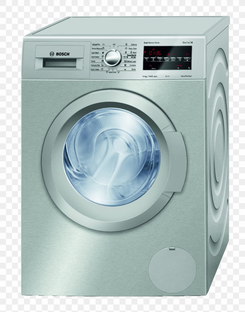 Washing Machines Clothes Dryer Laundry Home Appliance, PNG, 1852x2362px, Washing Machines, Ariel, Bosch Waw28740, Clothes Dryer, Home Appliance Download Free