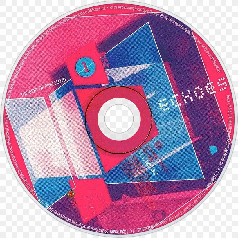 Compact Disc Echoes: The Best Of Pink Floyd A Momentary Lapse Of Reason The Best Of Pink Floyd: A Foot In The Door, PNG, 1000x1000px, Watercolor, Cartoon, Flower, Frame, Heart Download Free