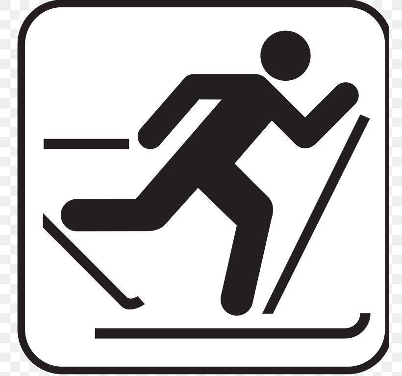 Cross-country Skiing Nordic Skiing Icon, PNG, 768x768px, Crosscountry Skiing, Alpine Skiing, Area, Black And White, Brand Download Free