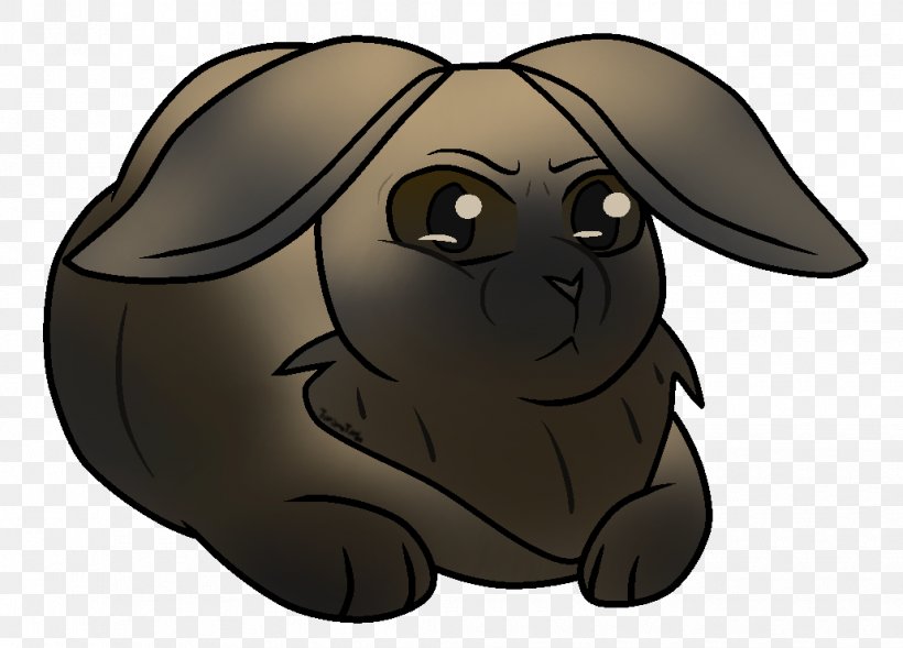Dog Hare Whiskers Pac-Man Rabbit, PNG, 1030x740px, Dog, Black, Carnivoran, Cartoon, Dog Like Mammal Download Free