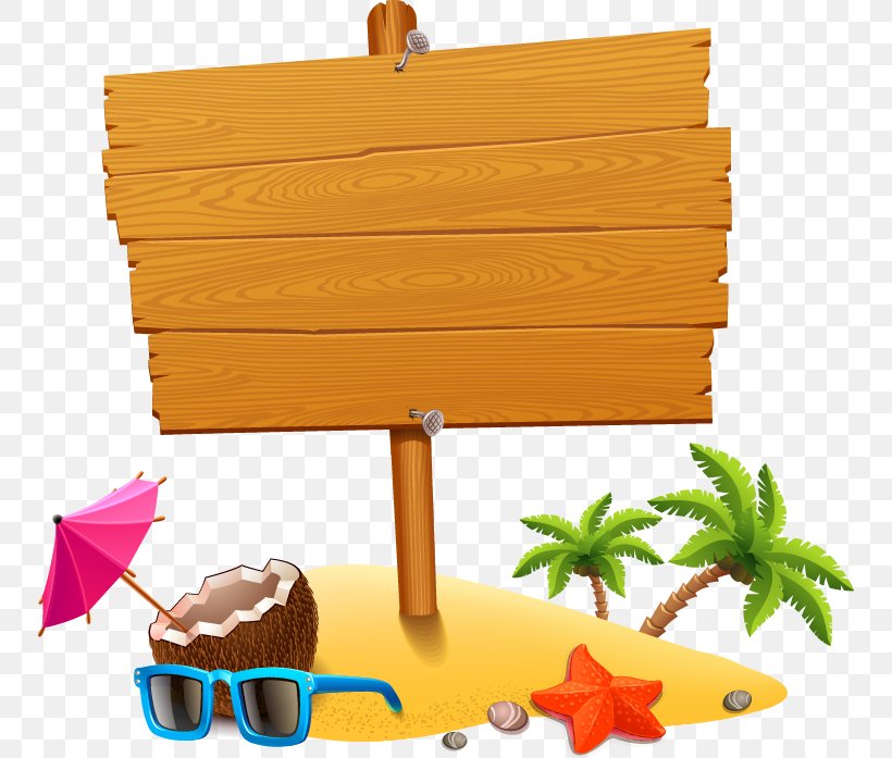 Vacation Beach Clip Art, PNG, 750x697px, Vacation, Beach, Hotel, Material, Orange Download Free