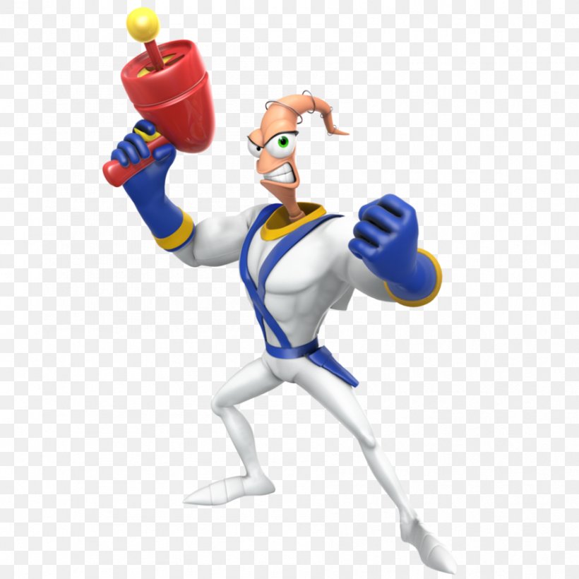 Earthworm Jim HD Earthworm Jim 3D Super Smash Bros. For Nintendo 3DS And Wii U Video Game, PNG, 894x894px, Earthworm Jim, Action Figure, Diddy Kong, Donkey Kong, Earthworm Download Free