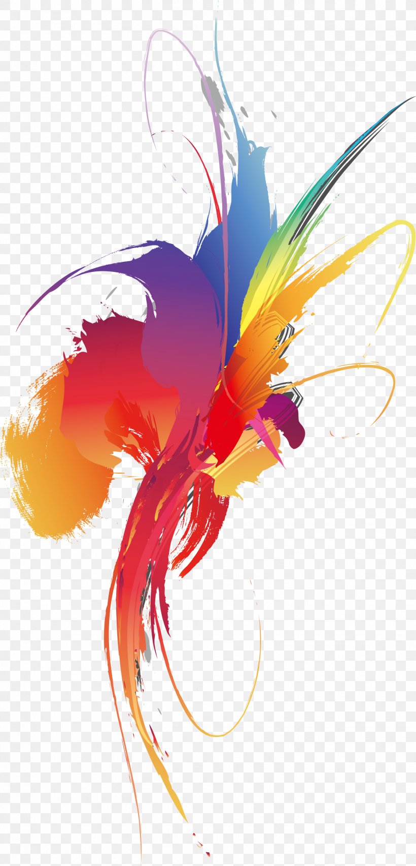 Graphic Design Color Wallpaper, PNG, 1522x3163px, Color, Art, Designer, Feather, Flower Download Free