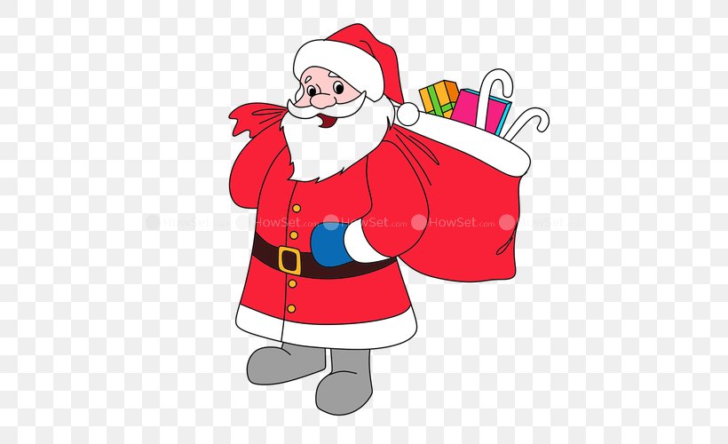 Santa Claus Ded Moroz Christmas Ornament Gift Clip Art, PNG, 500x500px, Santa Claus, Artwork, Christmas, Christmas Card, Christmas Decoration Download Free