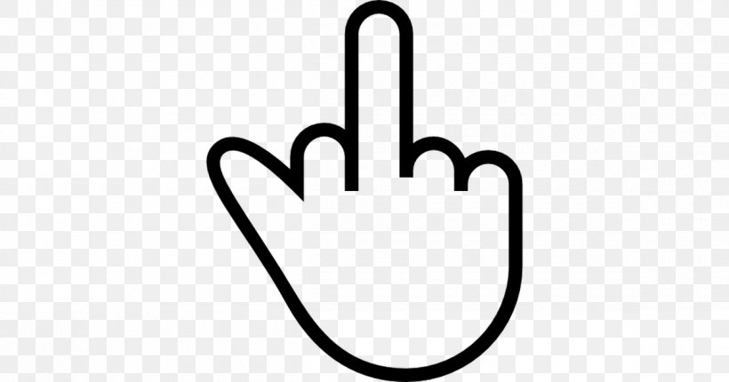 Middle Finger Hand Graphic Design, PNG, 1200x630px, Middle Finger, Area, Black And White, Finger, Hand Download Free