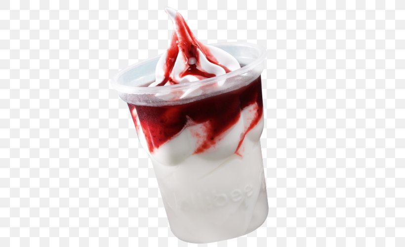 Sundae Parfait Knickerbocker Glory Cream Jollibee, PNG, 500x500px, Sundae, Commuting, Cream, Dairy Product, Dessert Download Free