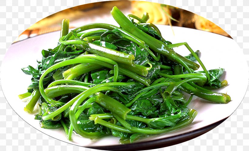 Water Spinach Chinese Cuisine Namul Kraków, PNG, 1001x609px, Spinach, Chinese Cuisine, Choy Sum, Dish, Food Download Free