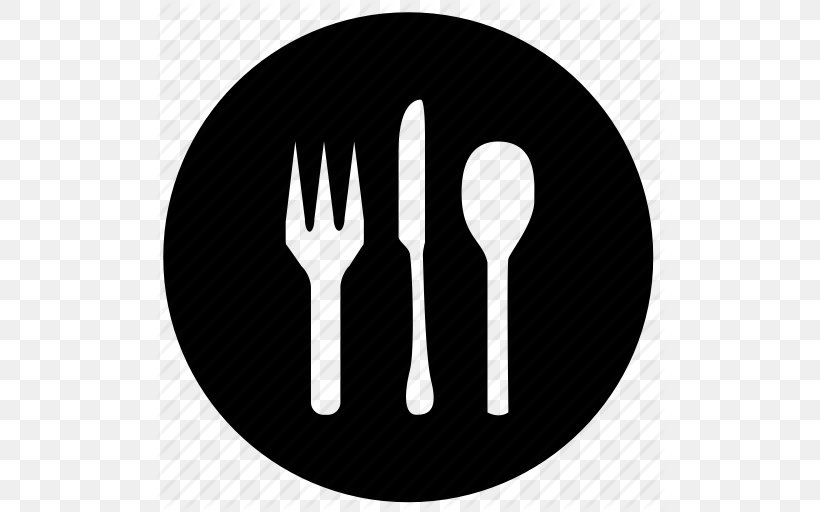 Restaurant Food Dinner, PNG, 512x512px, Restaurant, Black And White
