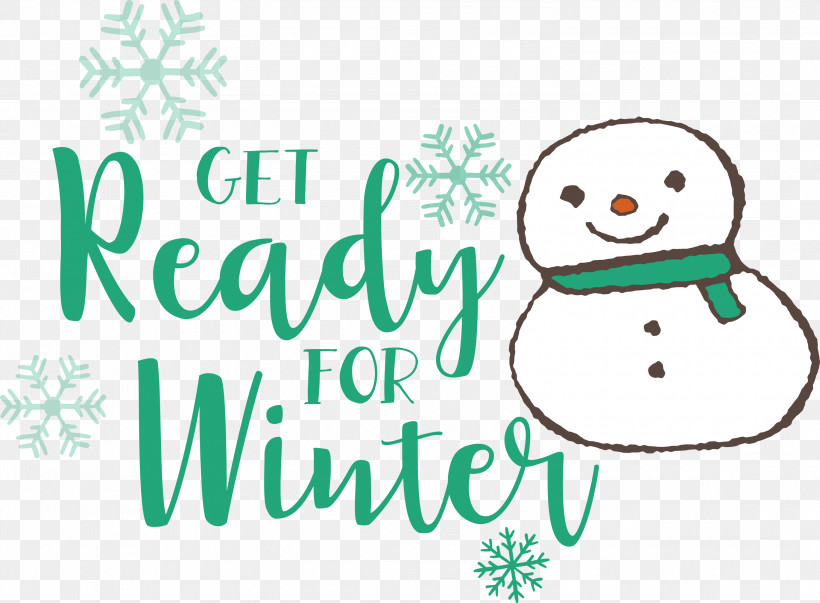 Get Ready For Winter Winter, PNG, 3000x2208px, Get Ready For Winter, Biology, Cartoon, Happiness, Logo Download Free
