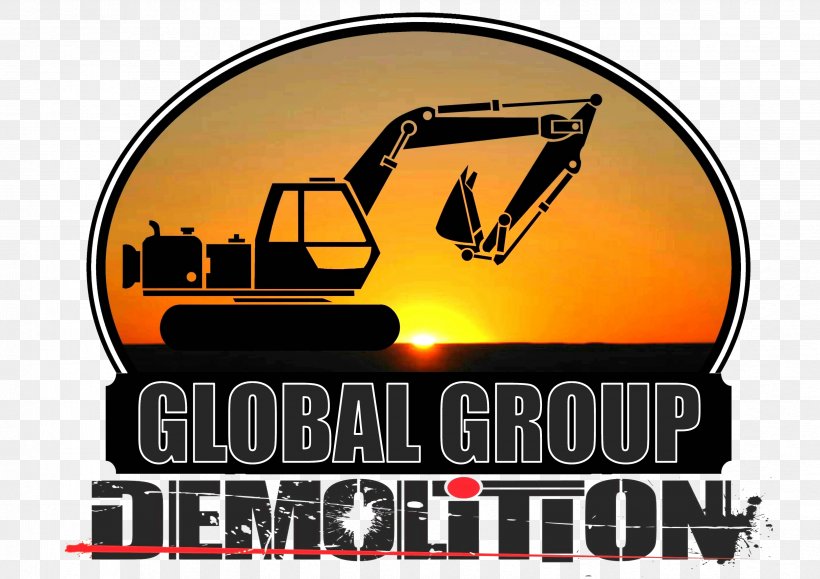 Logo Demolition Drilling And Blasting General Contractor, PNG, 3312x2339px, Logo, Brand, Building, Demolition, Demolition Derby Download Free