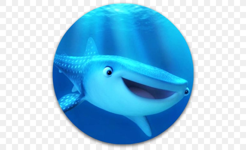 Pixar Marine Mammal Marine Biology Whale, PNG, 500x500px, Pixar, Amnesia, Aqua, Blue, Cartilaginous Fish Download Free