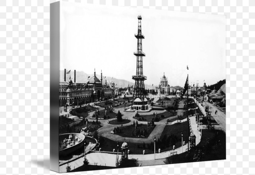 San Francisco Chronicle World's Columbian Exposition Gallery Wrap Markham Fair, PNG, 650x564px, San Francisco, Art, Black And White, California, Gallery Wrap Download Free