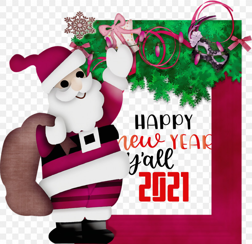 Christmas Day, PNG, 3000x2906px, 2021 Happy New Year, 2021 New Year, 2021 Wishes, Christmas Day, Christmas Decoration Download Free
