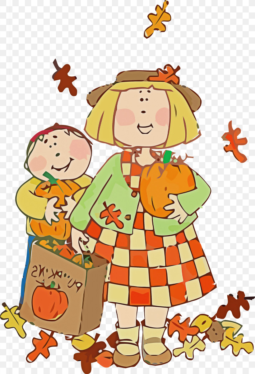 Kid Thanksgving Pumpin, PNG, 2049x3000px, Kid, Autumn, Cartoon, Child, Happy Download Free