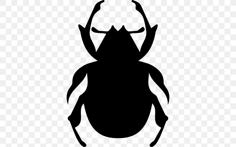 Rhinoceros Beetles Cockroach, PNG, 512x512px, Beetle, Animal, Artwork, Black, Black And White Download Free