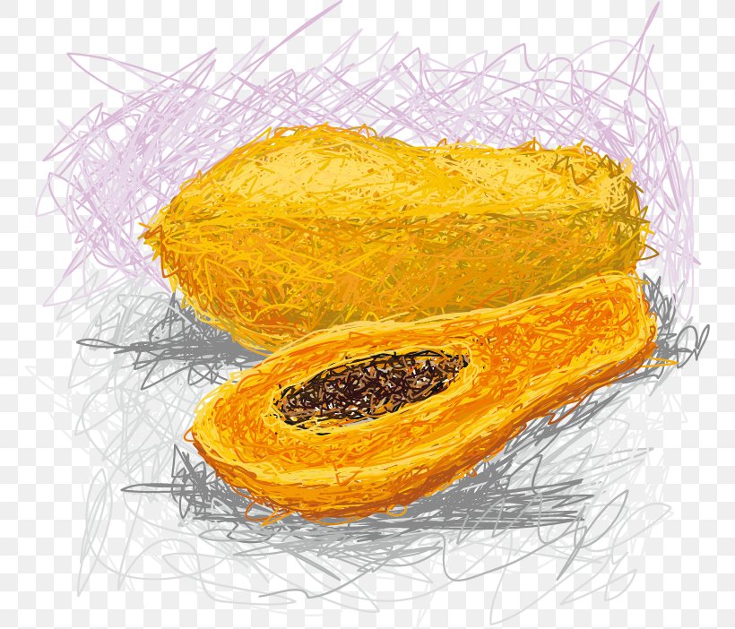 Papaya Photography Illustration, PNG, 765x702px, Papaya, Art, Commodity, Drawing, Food Download Free