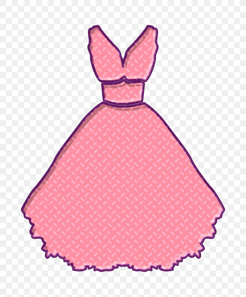 Stylish Icons Icon Fashion Icon Stylish Strapless Dress With Belt And Petticoat Icon, PNG, 1032x1244px, Stylish Icons Icon, Dress Icon, Fashion Icon, Geometry, Line Download Free