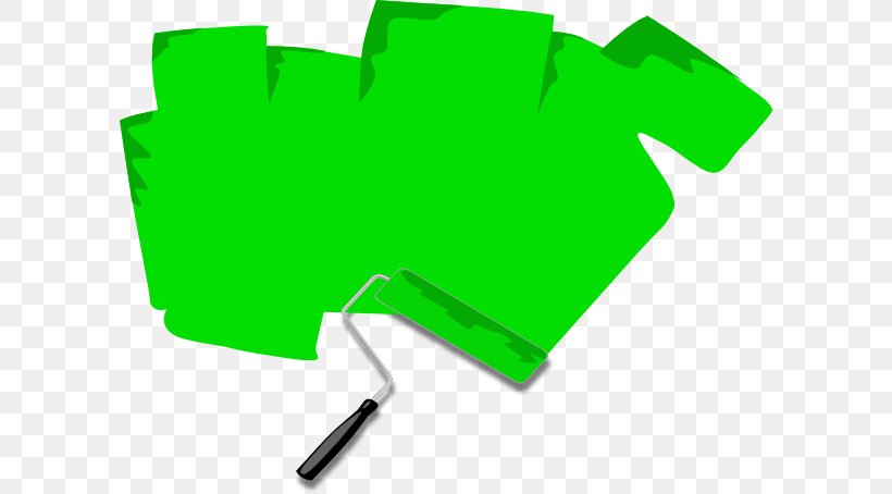 Green Paint Rollers Clip Art, PNG, 600x454px, Green, Area, Art, Color, Grass Download Free