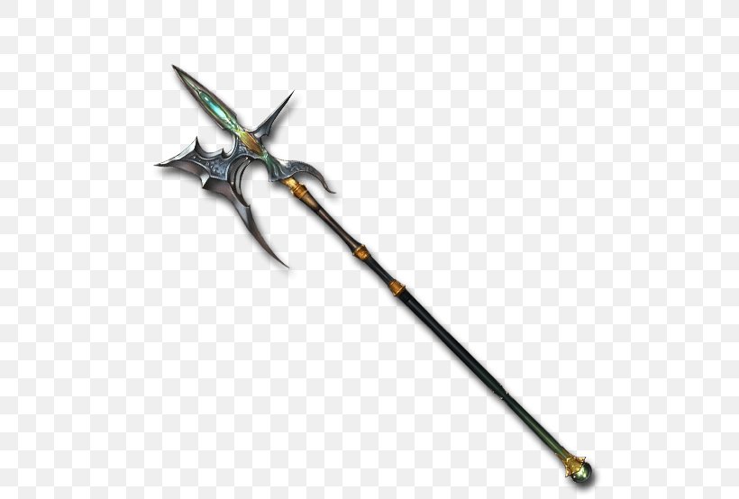 Spear Sword Weapon Lance Granblue Fantasy, PNG, 640x554px, Spear, Axe, Cold Weapon, Granblue Fantasy, Hardware Download Free