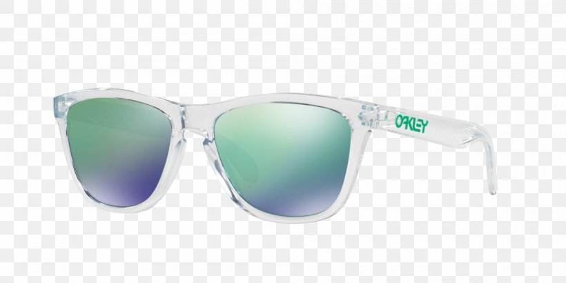 Goggles Sunglasses Oakley, Inc. Oakley Frogskins, PNG, 2000x1000px, Goggles, Aqua, Azure, Blue, Brand Download Free