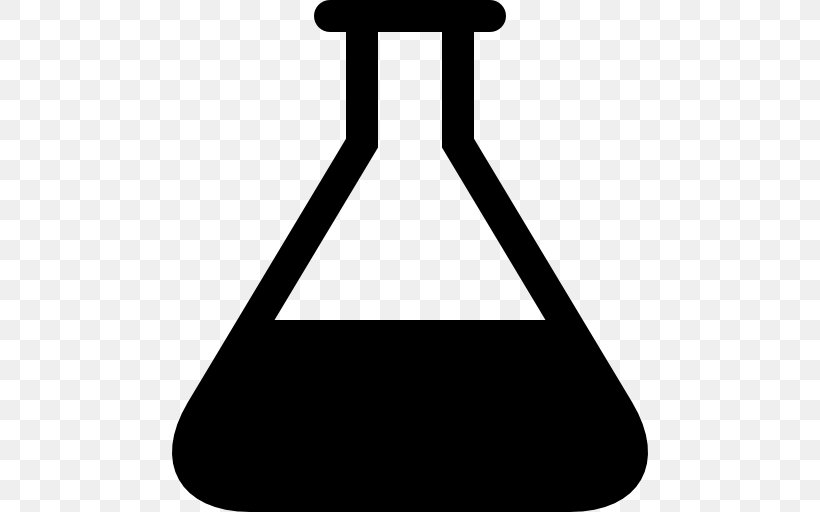 Laboratory Flasks Erlenmeyer Flask Clip Art, PNG, 512x512px, Laboratory Flasks, Beaker, Black And White, Chemistry, Erlenmeyer Flask Download Free
