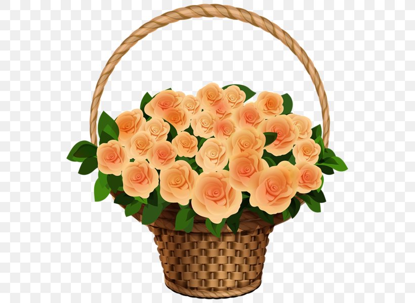Rose Royalty-free Flower Clip Art, PNG, 571x600px, Rose, Artificial Flower, Basket, Begonia, Cut Flowers Download Free