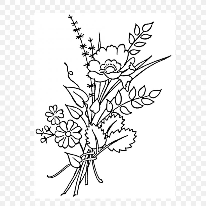 Twig Plant Stem Leaf Line Art Flower, PNG, 1000x1000px, Twig, Area, Black And White, Book, Branch Download Free