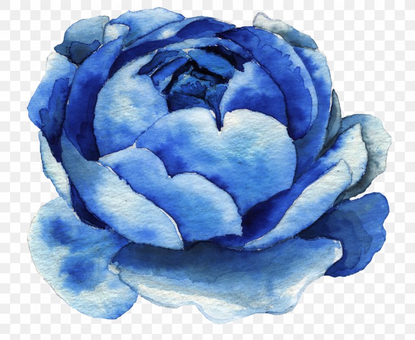 Watercolor Painting Photography Clip Art, PNG, 1580x1296px, Watercolor Painting, Blue, Blue Rose, Cobalt Blue, Cut Flowers Download Free